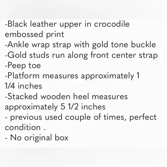 Thomas Wylde Studded Platform Pumps - Picture 5 of 12